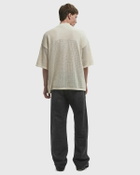 Reternity ATELIER KNIT JERSEY Beige Mens Shortsleefe