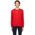 Hugo Red Doby Sweatshirt