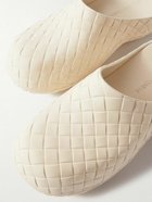 Bottega Veneta - Embossed Rubber Clogs - Neutrals