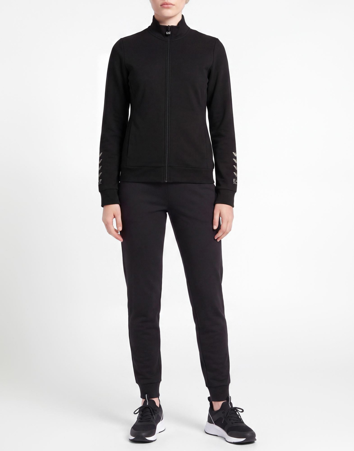 Ea7 Womens Tracksuit in Black