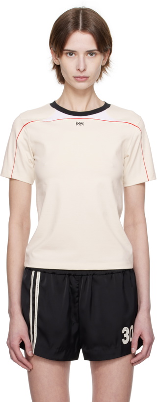 Photo: Kijun Off-White Cycle Half Sleeve T-shirt