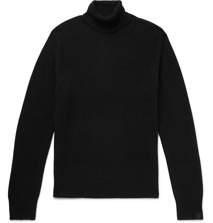 Photo: RAG & BONE - Haldon Cashmere Rollneck Sweater - Black