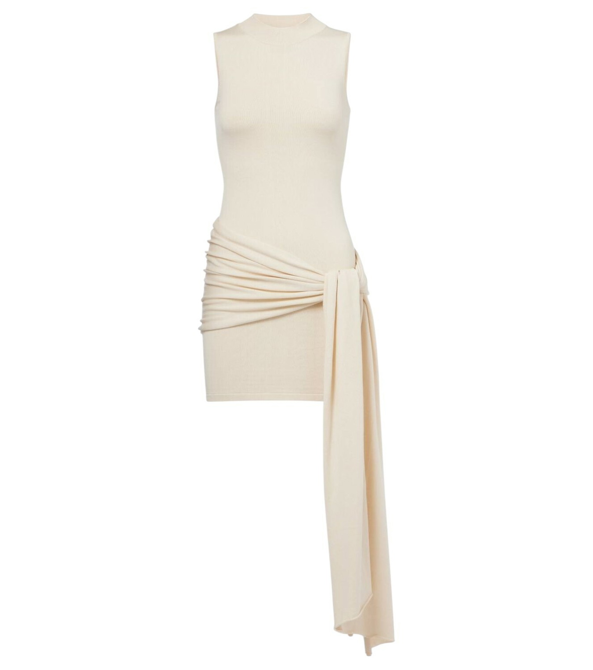 【Aya Muse】 Drapedラメミニドレス Aya Muse Draped lamé minidress Aya Muse