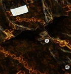 Aries - Printed Velvet Shirt - Black