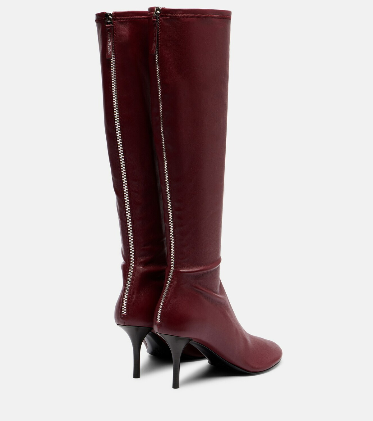 Acne Studios 75 leather knee-high boots
