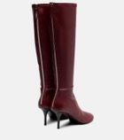 Acne Studios 75 leather knee-high boots
