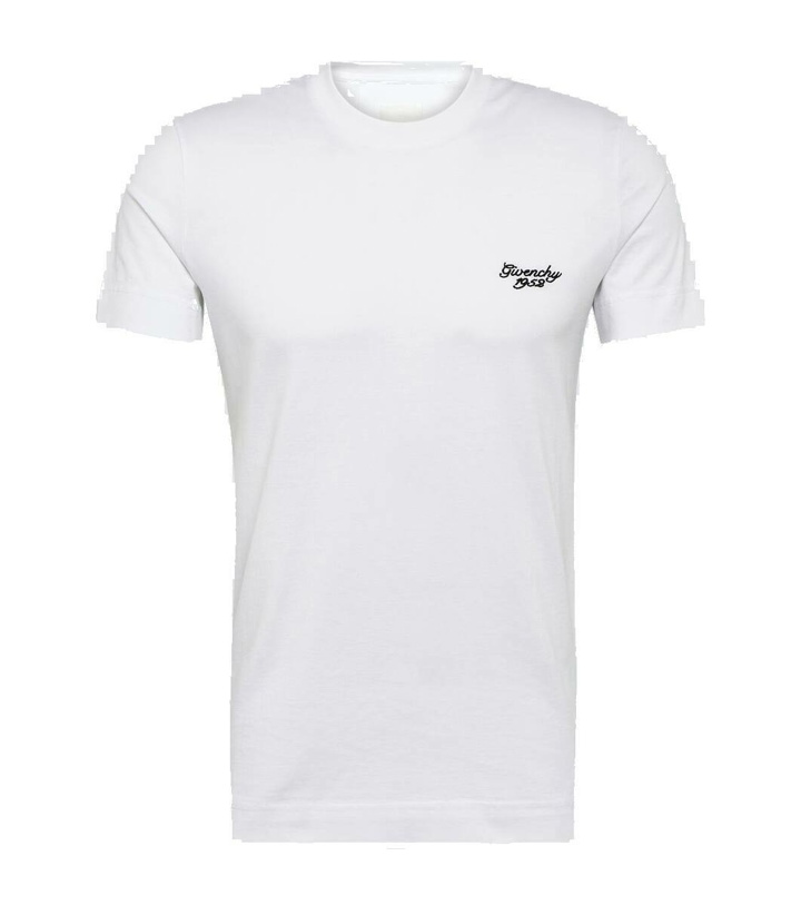 Photo: Givenchy Logo cotton jersey T-shirt