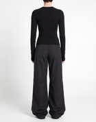 Skims Womens T-shirt in Charcoal