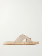 Zegna - Suede Sandals - Neutrals