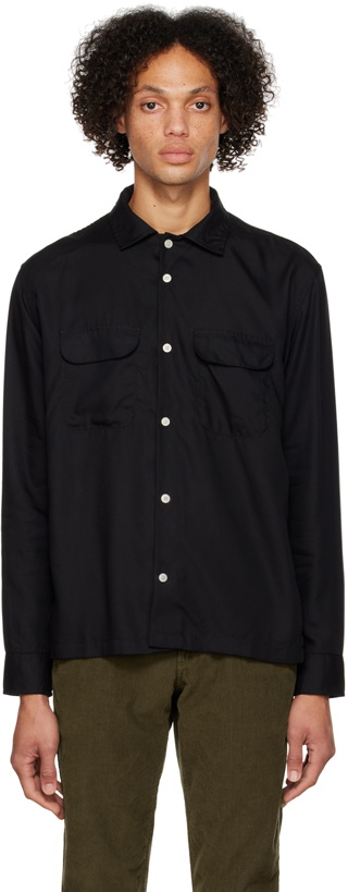 Photo: Corridor Black Camp Collar Shirt