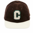 Adidas Women's x Clot Cap in Dark Brown/Cream White 