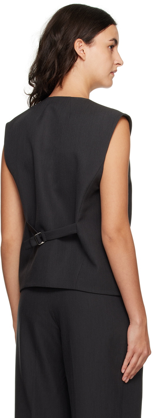 CAMILLA AND MARC Gray Danica Vest