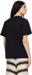 JW Anderson Black Anchor Patch T-Shirt