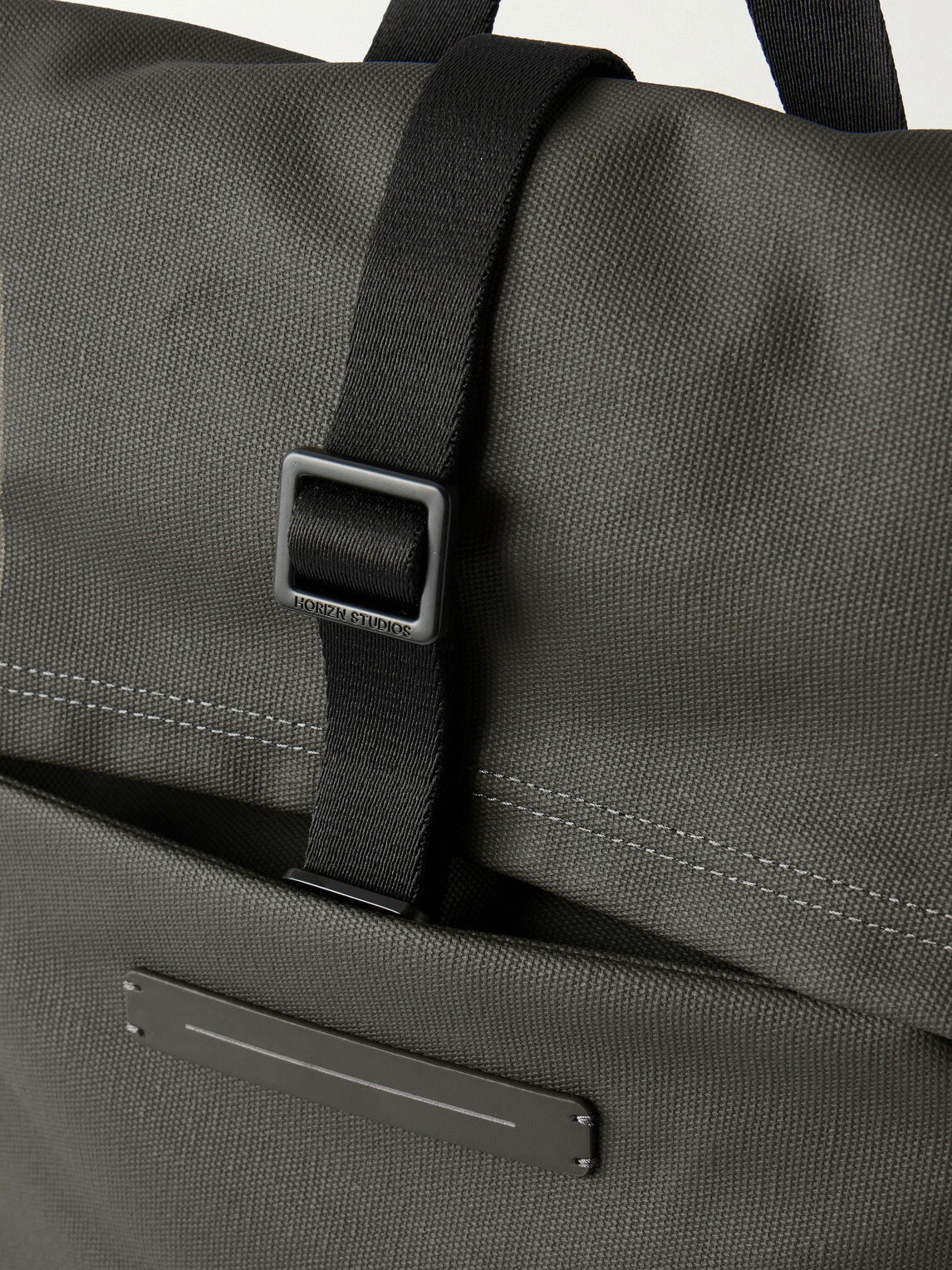 Horizn Studios - SoFo Rolltop X Waxed Cotton-Canvas Backpack