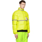 MISBHV Yellow Reflective Down Jacket