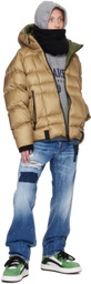Dsquared2 Beige Kaban Down Jacket