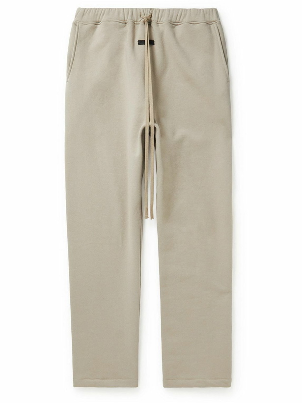 Photo: Fear of God - Eternal Straight-Leg Cotton-Jersey Sweatpants - Neutrals