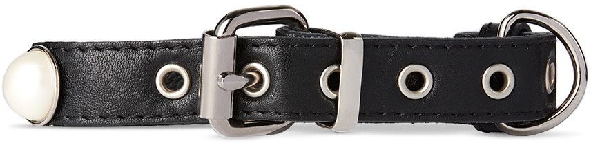 MISBHV Black Monogram Collar