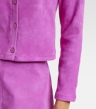 Stouls Astrid 24 suede cardigan