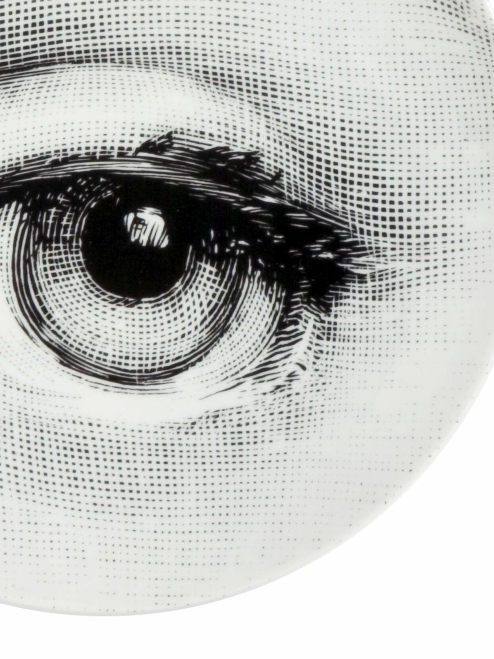Fornasetti Black Tema E Variazioni N.248 Wall Plate