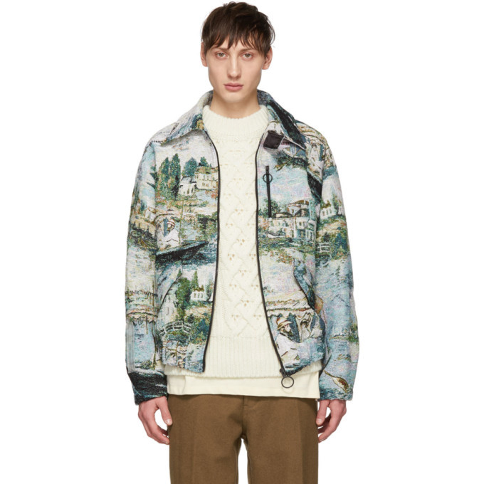 Photo: Off-White Multicolor Jacquard Lake Jacket