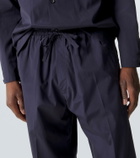 Umit Benan Julian cotton and silk straight pants