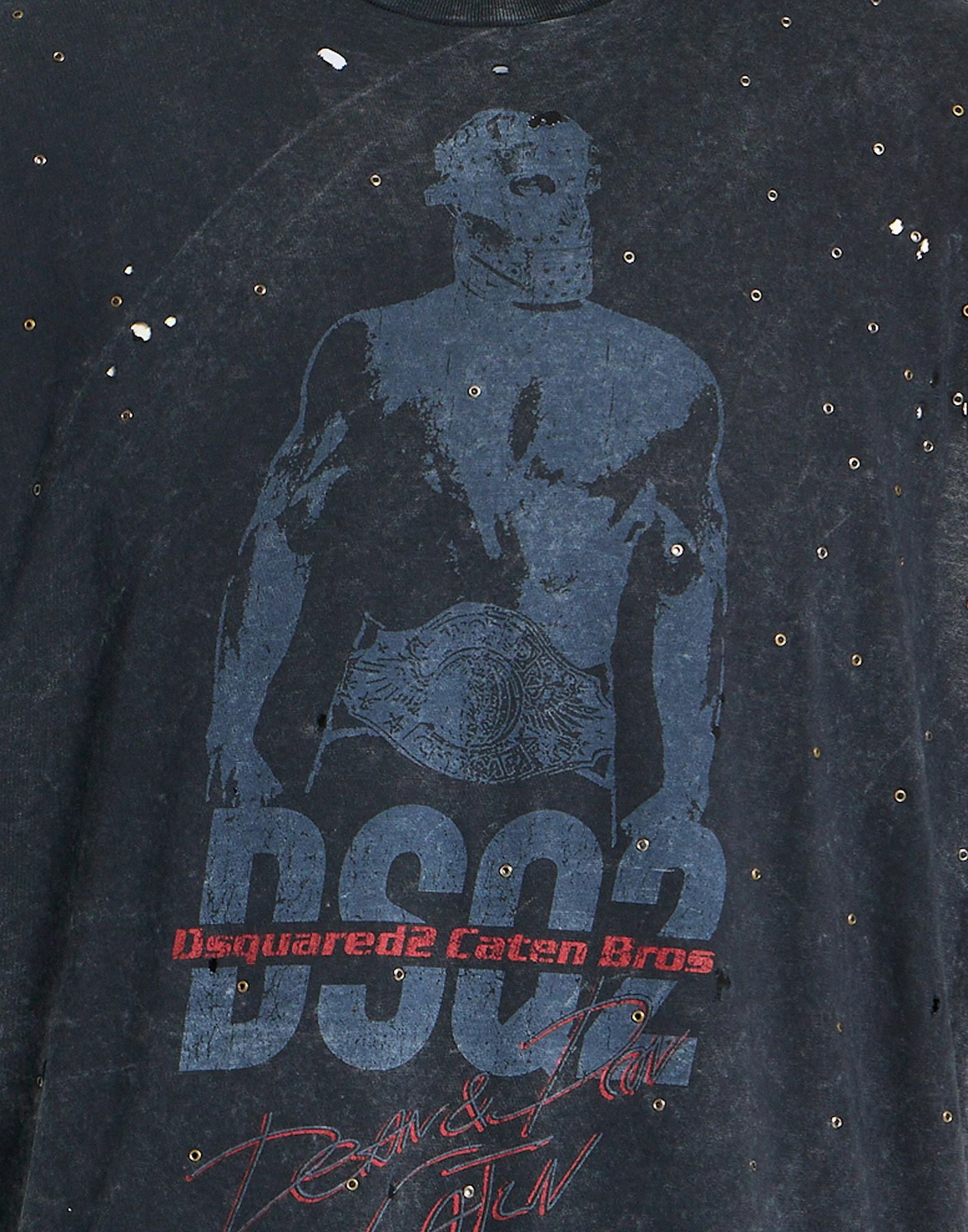 Dsquared2 Mens T-shirt Charcoal