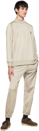 NEEDLES Beige Zip Lounge Pants