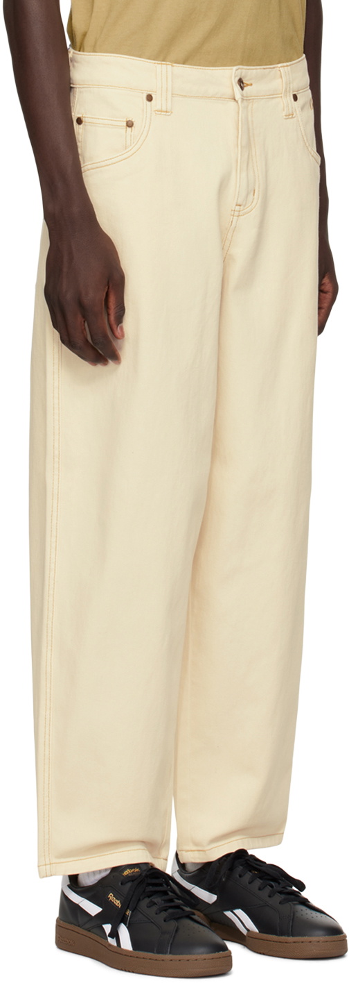 Dime Off-White Baggy Jeans