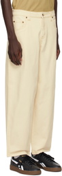 Dime Off-White Baggy Jeans