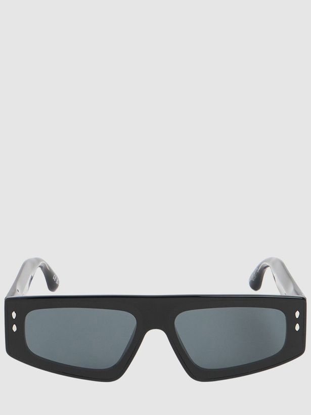 Photo: ISABEL MARANT Maxi Temple Squared Acetate Sunglasses