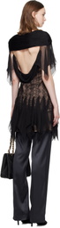 Valentino Black Lace Minidress