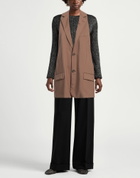 Tod's Womens Tailored Vest in Brown
