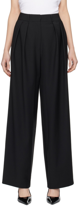 Photo: The Frankie Shop Black Ripley Trousers