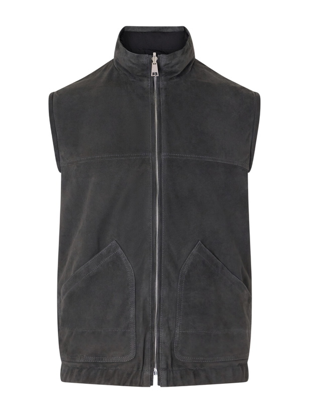Photo: Valstar - Reversible Suede Vest - Black