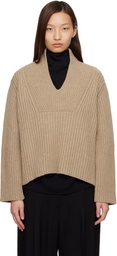 Proenza Schouler Beige Proenza Schouler White Label Meron Sweater