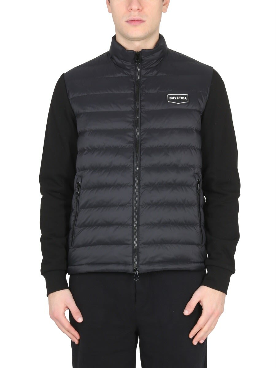 美品 Y2K DUVETICA down vest BLACK archive DUVETICA - Auva Hooded Down Jacket Duvetica