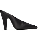 ALAÏA Gray Cone Mule Heels