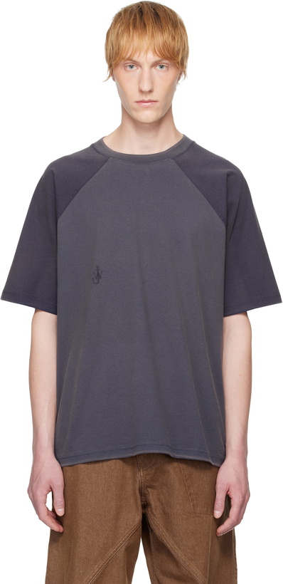 Photo: JW Anderson Navy Garment Dye Oversized T-shirt