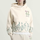 Amiri Men's MA Quad Flames Hoodie in Ivory
