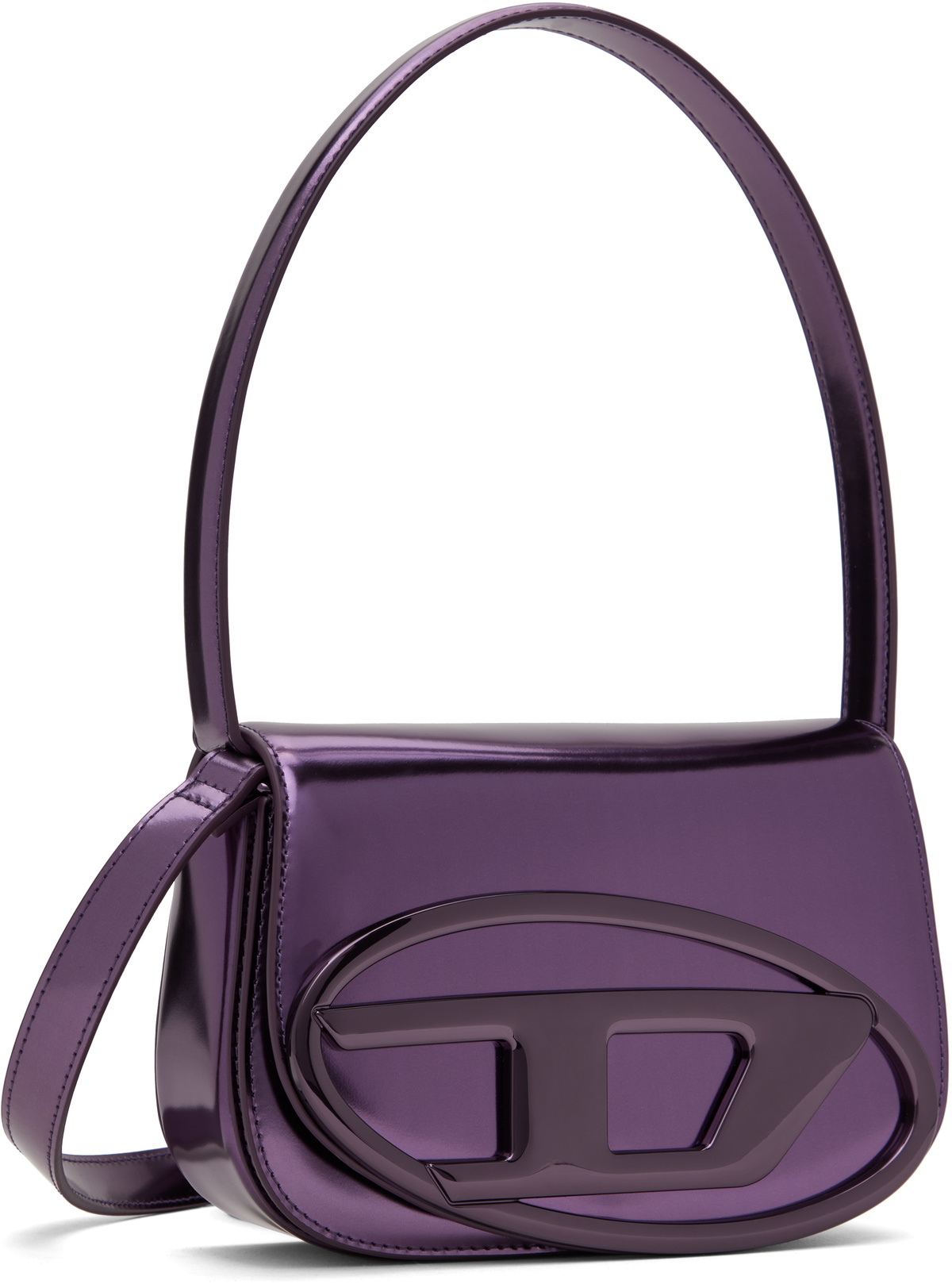 トートバッグ Diesel '1Dr' Purple Polyurethane Bag Diesel Purple 1dr Bag Diesel