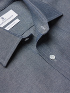 TURNBULL & ASSER - Cotton Oxford Shirt - Blue - L