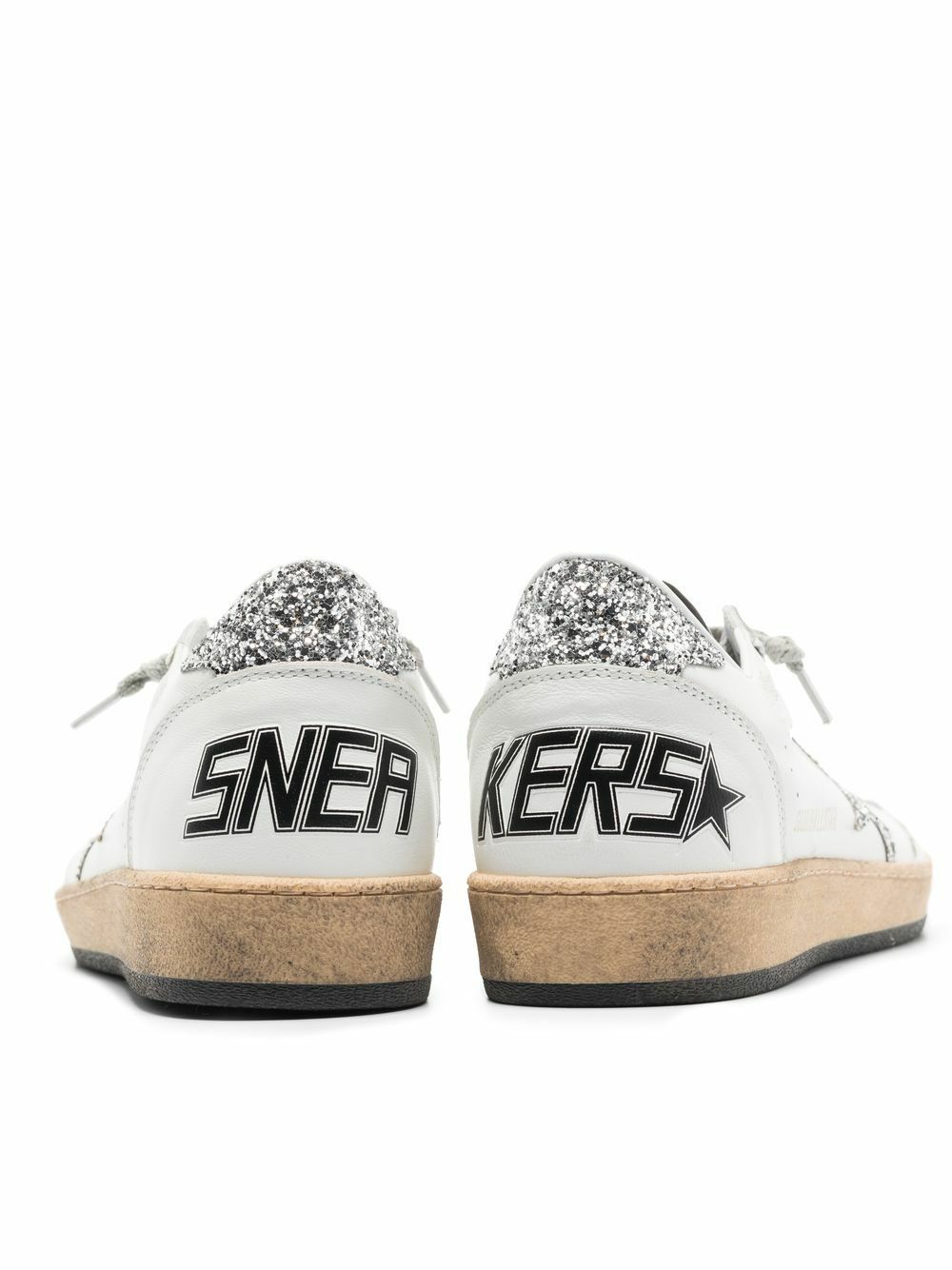 GOLDEN GOOSE - Ball Star Leather Sneakers