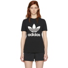 adidas Originals Black Trefoil Logo T-Shirt