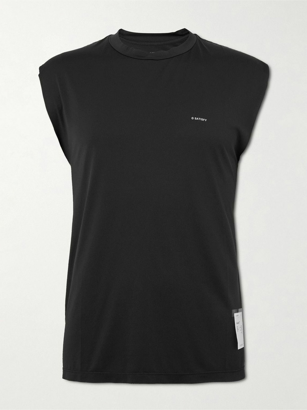 Photo: Satisfy - AuraLite™ Jersey Top - Black