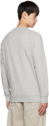 Maison Kitsuné Gray Chillax Fox Sweatshirt