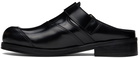 Stefan Cooke Black Biker Loafers