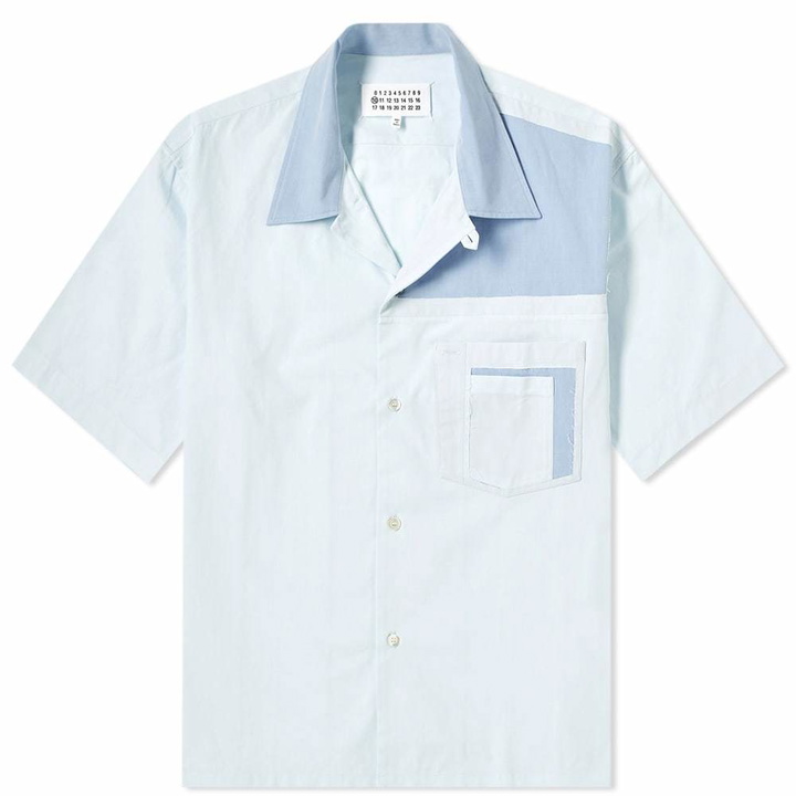 Photo: Maison Margiela 10 Cut & Sew Vacation Shirt Light Blue