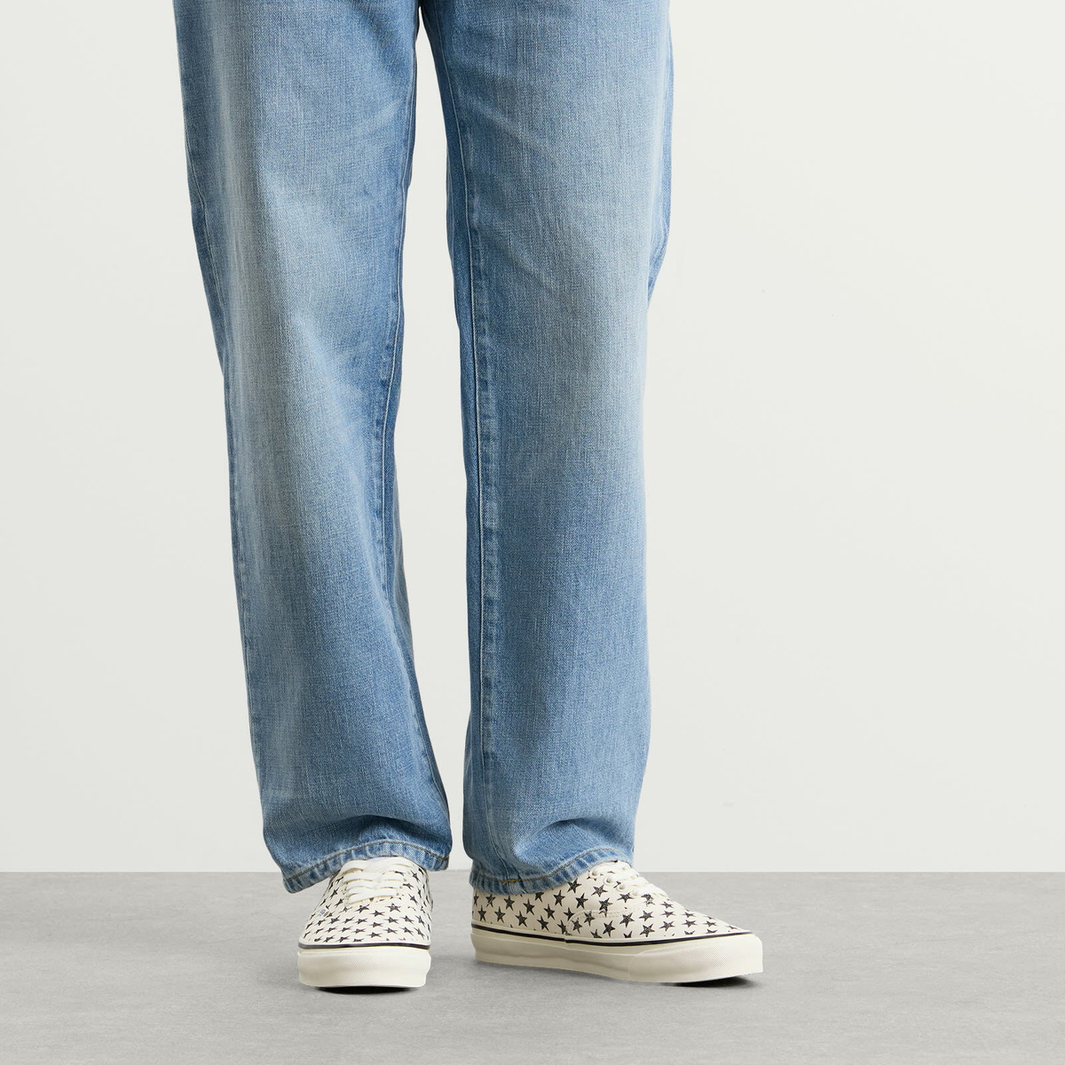 Vans LX Authentic 44 Sneaker in Stars Marshmallow/Black