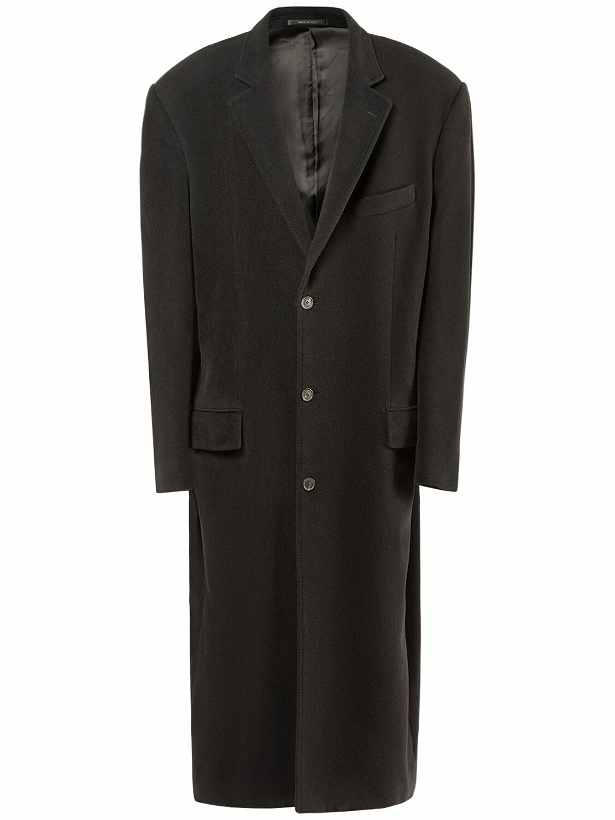 Photo: BALENCIAGA - Oversize Cashmere Blend Coat